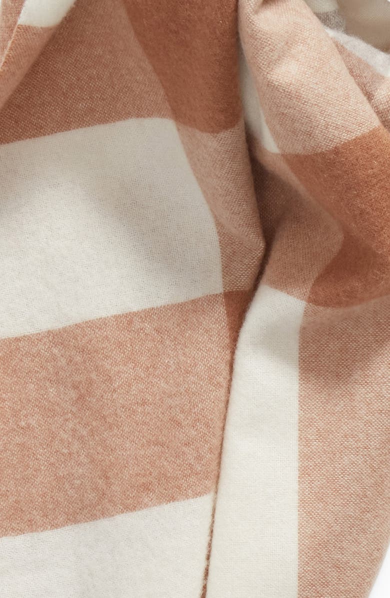 Nordstrom Buffalo Check Cashmere Scarf, Alternate, color, 