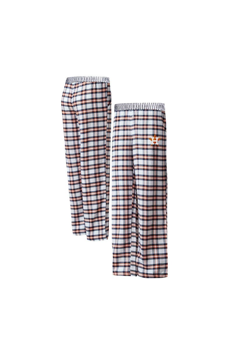 CONCEPTS SPORT Women's Concepts Sport Navy/Orange Houston Astros Sienna Flannel Sleep Pants, Alternate, color, Navy