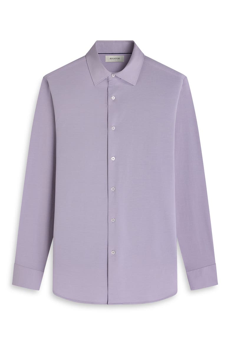 James OoohCotton® Button-Up Shirt, Alternate, color, LILAC