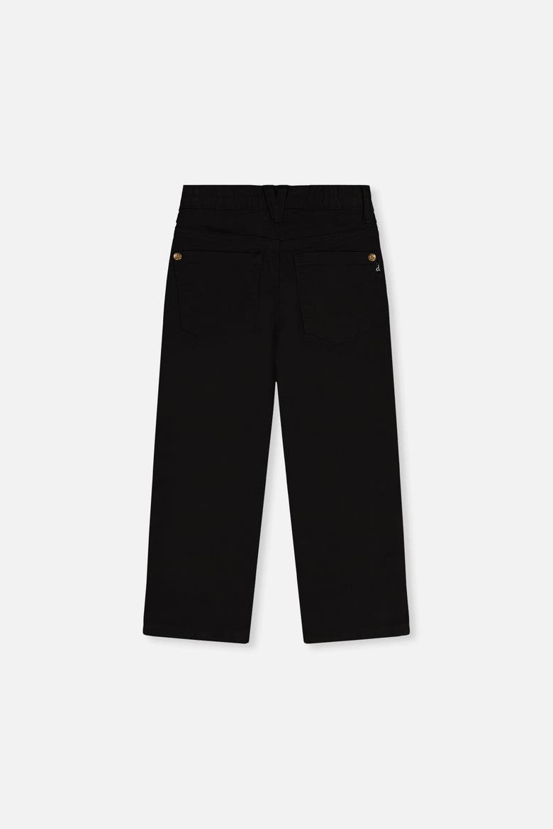 Stretch Denim Five-Pocket Adjustable Waist Pants, Alternate, color, Black