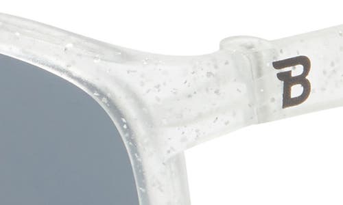 Babiators Kids' Shimmer Small 44mm Navigator Sunglasses In White