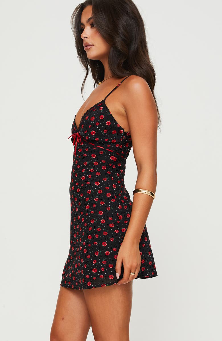 Princess Polly Karena Floral Minidress, Alternate, color, 