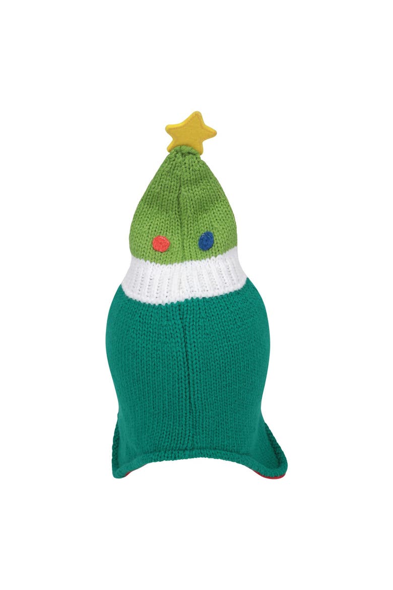 Childrens/Kids Fleece Lined Christmas Winter Hat, Alternate, color, Green