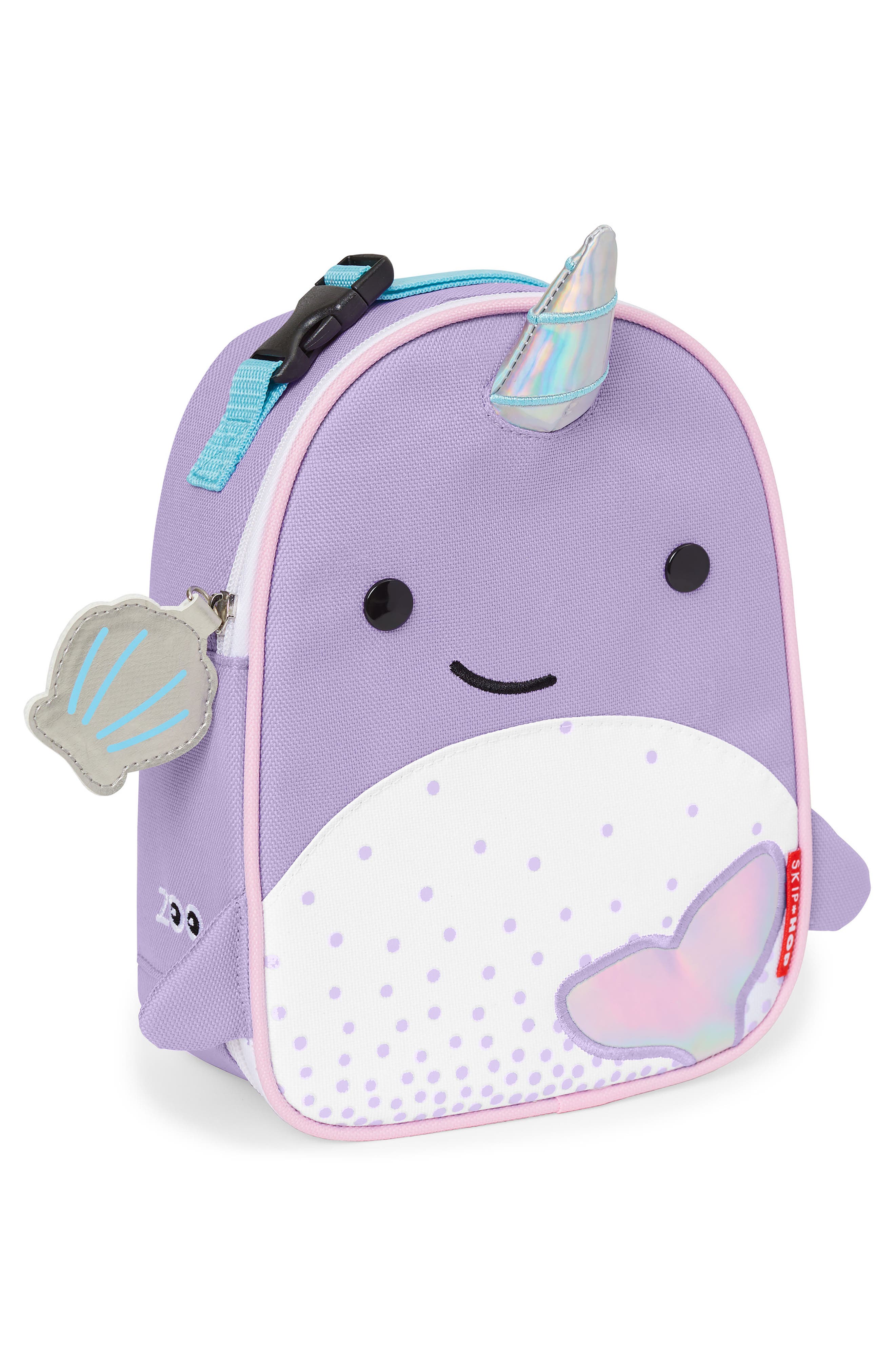 Skip Hop Zoo Lunchie - Narwhal Insulated Lunch Bag, Alternate, color, 