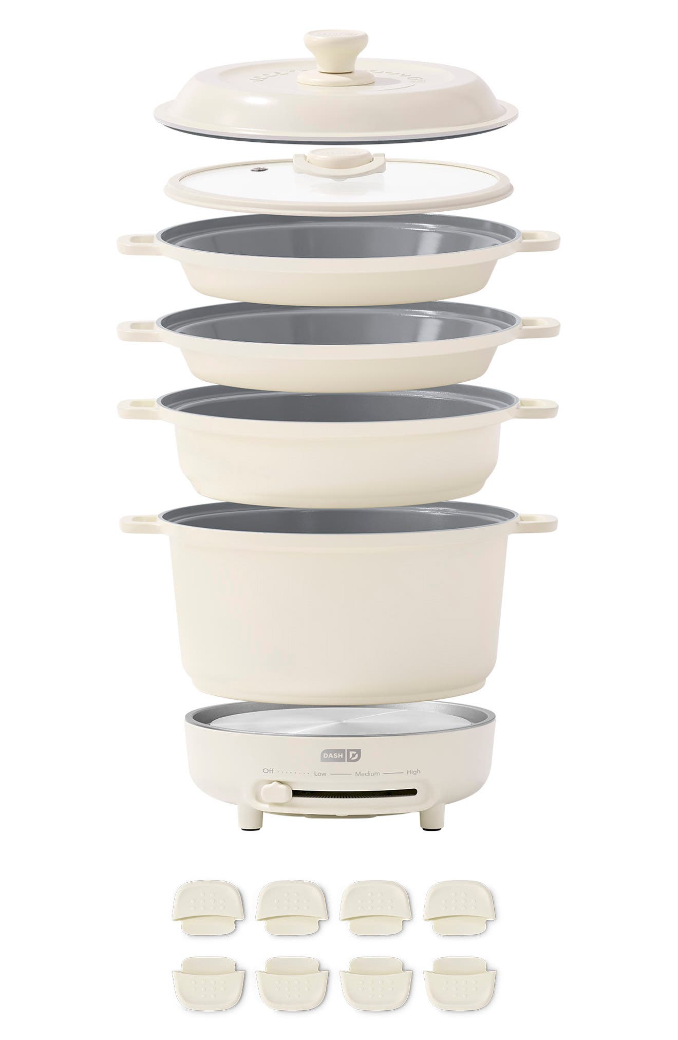Stacks 16-Piece Cookware Set with Burner