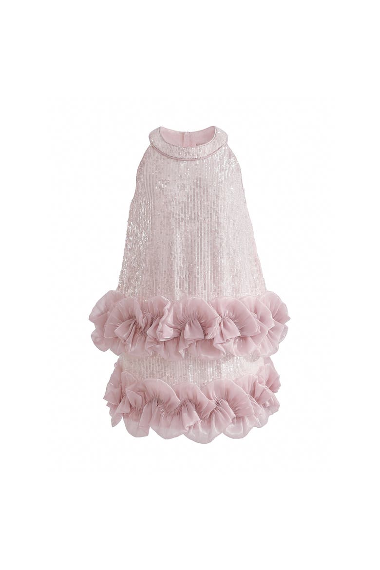 Ameliora Ruffle Skirt Set, Main, color, Pink