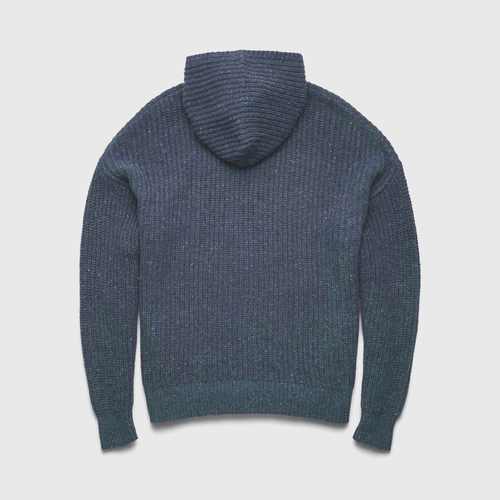 Surfside Supply Co. Stan Knit Hooded Sweater In Navy Heather