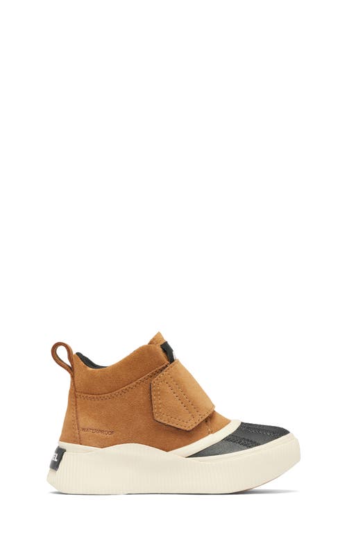 Sorel Kid's Out N About Waterproof Suede Boots, Toddlers/kids In Taffy/black