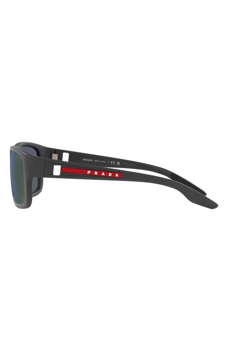Prada Linea Rossa Prada Pillow 59mm Sunglasses, Alternate, color, 