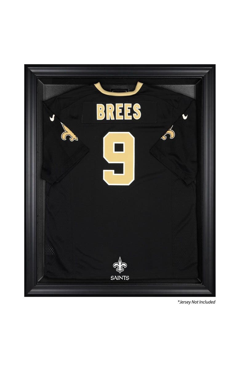 FANATICS AUTHENTIC New Orleans Saints Black Framed Jersey Display Case, Main, color,