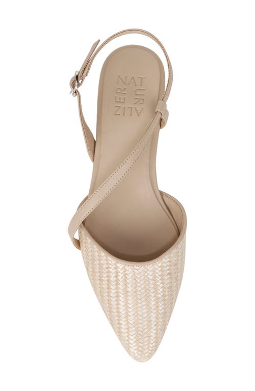 Naturalizer Hawaii Pointed Toe Slingback Flat In Brown