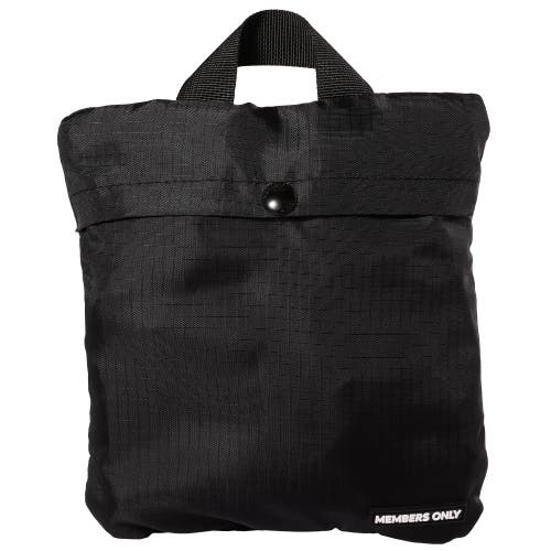 Members Only Lightweight Travel Duffel Bag In Black