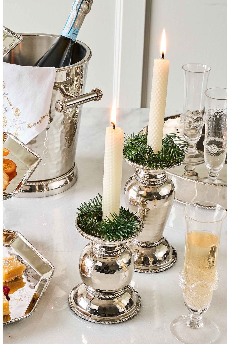 Graham 5-Inch Candleholder, Alternate, color, SILVER
