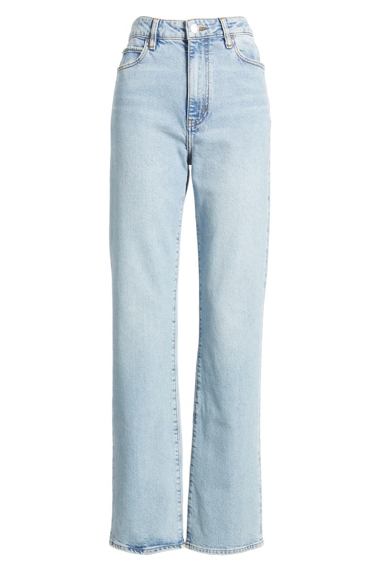 The Ruler High Waist Straight Leg Jeans, Alternate, color, DOLLY