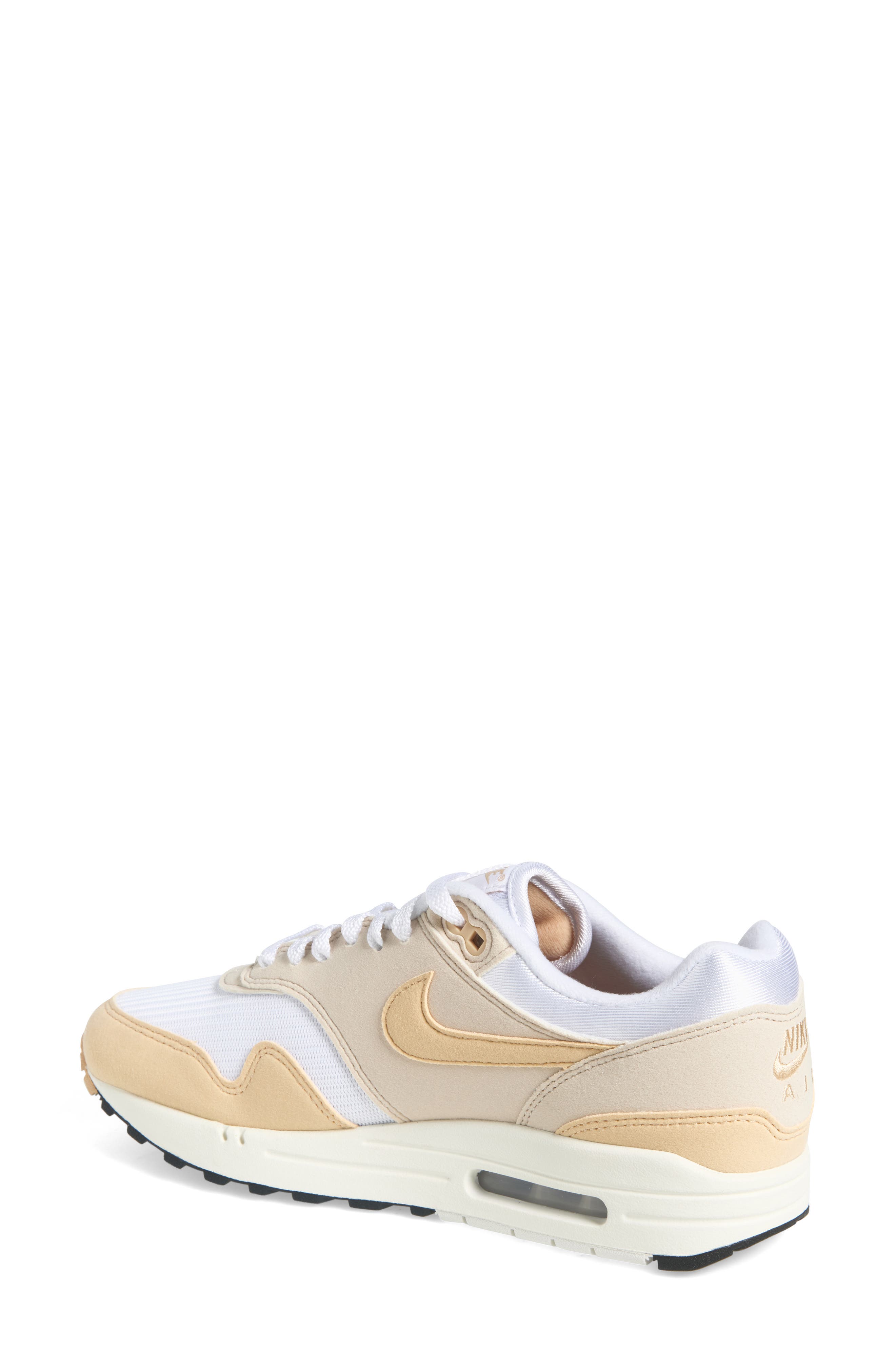 Nike Air Max 1 
87 Sneaker, Alternate, color, 100 Ltowbr/Whtonx