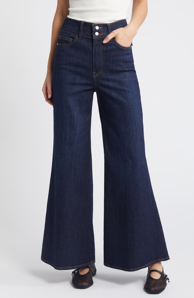 FRAME Le Palazzo High Waist Crop Wide Leg Jeans, Main, color,