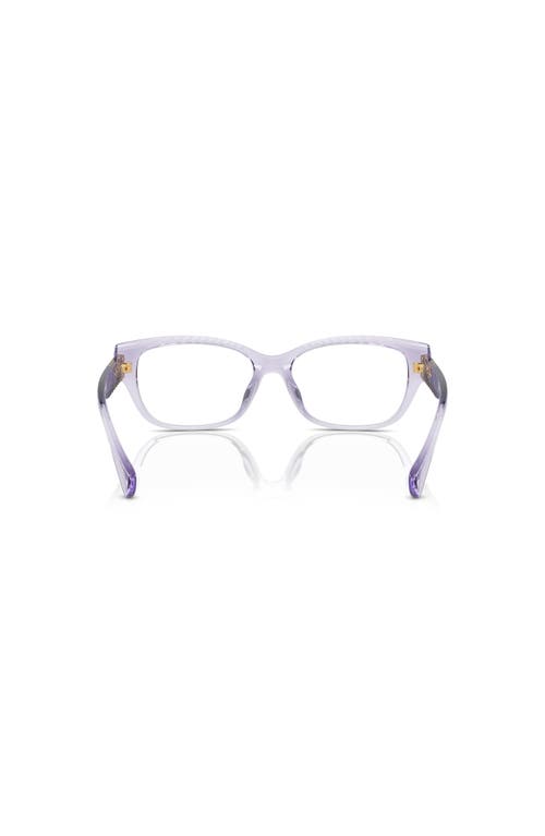 Ralph 55mm Oval Optical Glasses In Purple