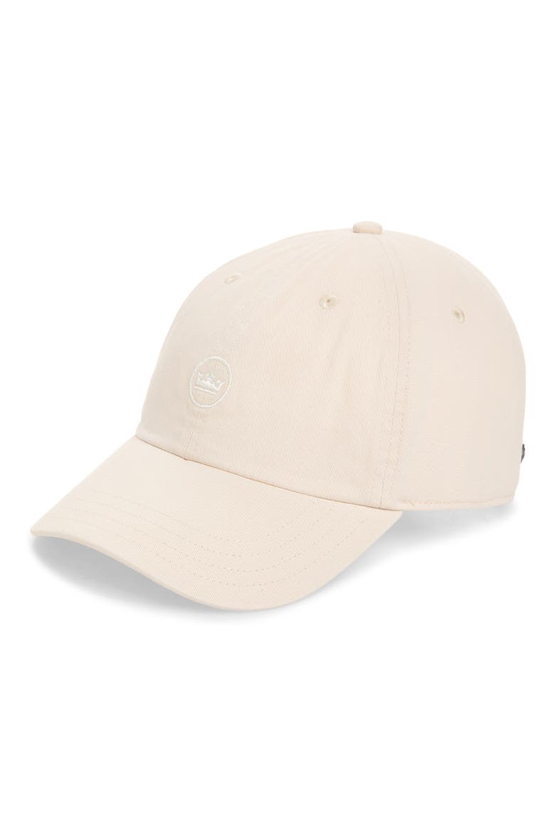 Whitaker Washed Twill Baseball Cap, Main, color, STONE