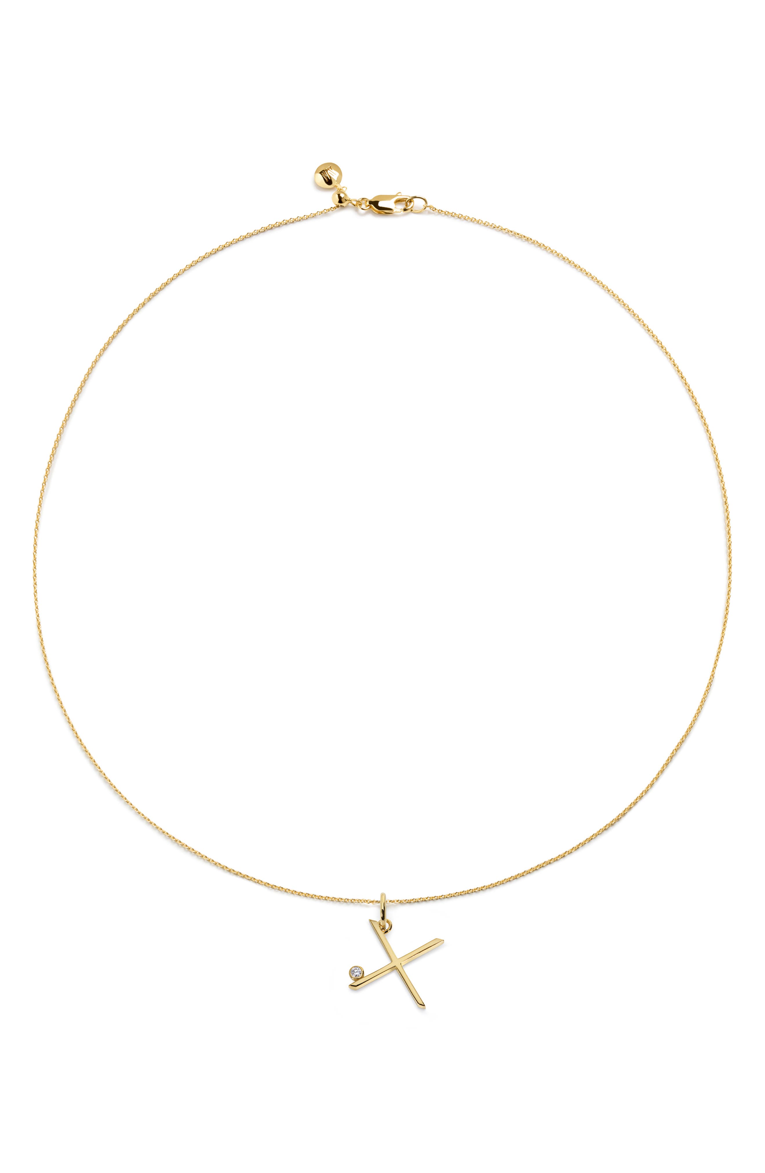 18K GOLD VERMEIL X