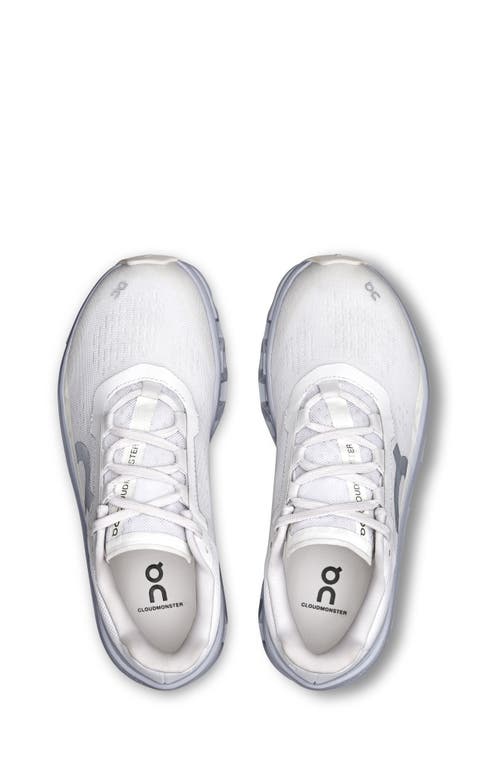 On Cloudmster Sneakers White Glacier In White