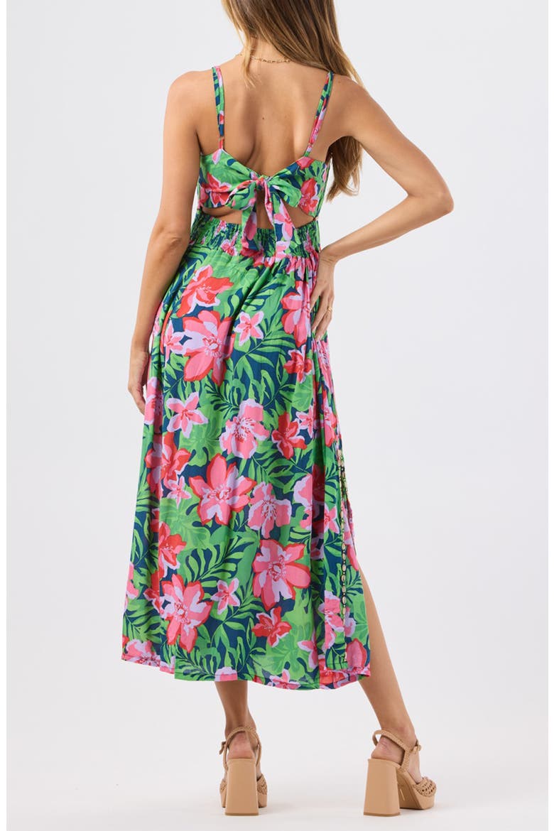 Rio Maxi Dress, Alternate, color, HONDURAS NAVY