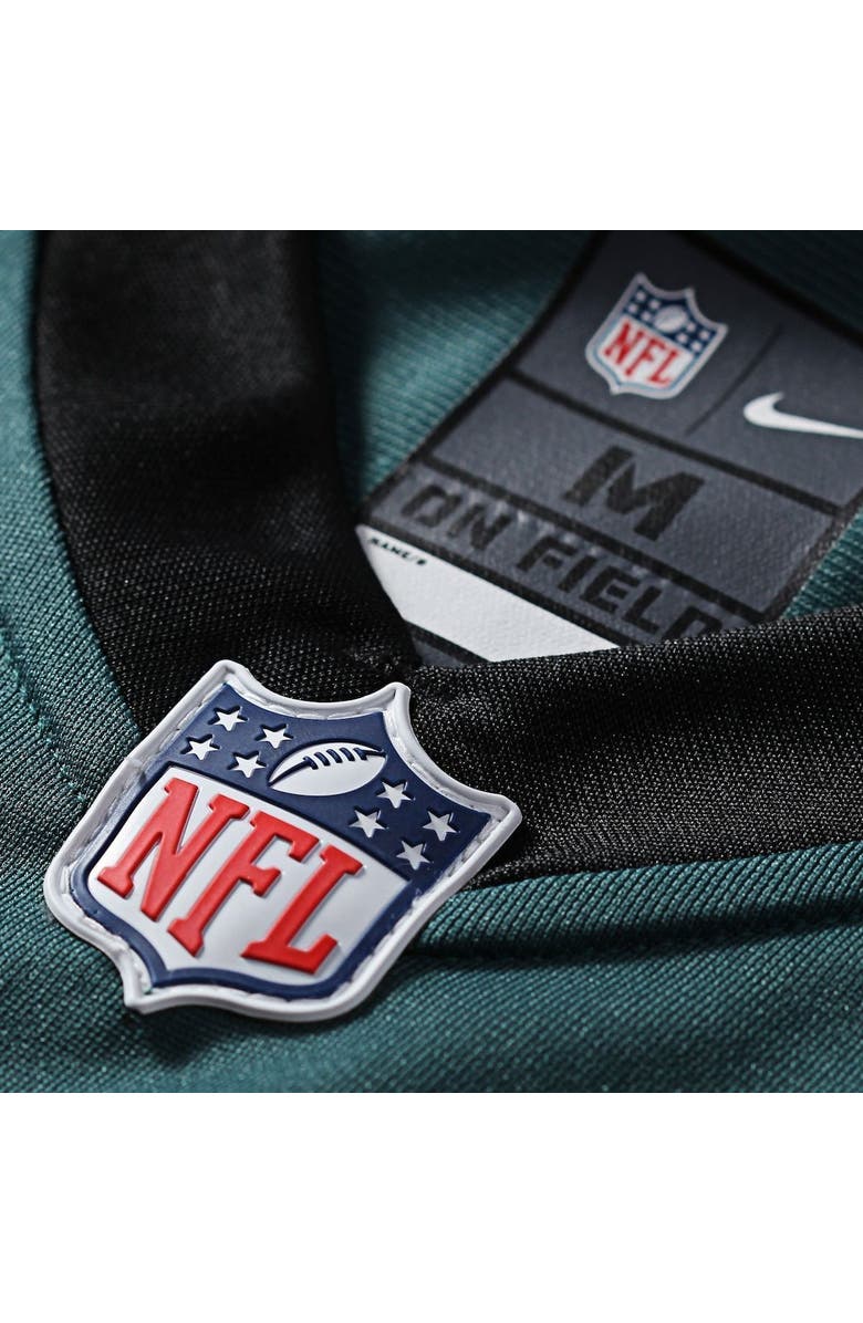 Nike Mens Philadelphia Eagles Fletcher Cox Nike Midnight Green Team Game Jersey, Alternate, color, 
