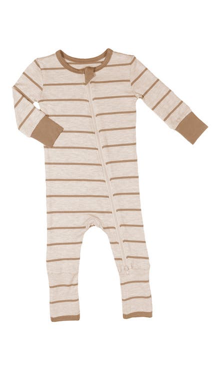 Convertible Romper Fitted Long Sleeve Pajama