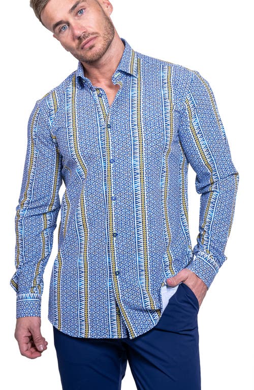 Maceoo Fibonacci Resistance Contemporary Fit Button-up Shirt