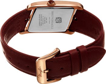 特別価格！Bruno Magli Sofia 1421 Asymmetrical Case 24mm Bruno Magli Women's Sofia 1421 Asymmetrical Case Leather
