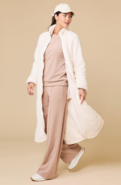 Softies Dreamplush Zip Robe In Brown