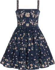 Agua by Agua Bendita Lima Promesa Mini Dress
