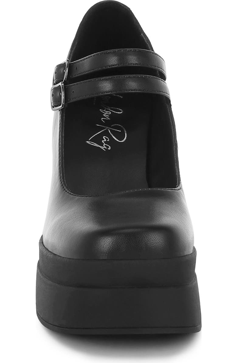 LONDON RAG Kenny Mary Jane Platform Pump, Alternate, color, Black