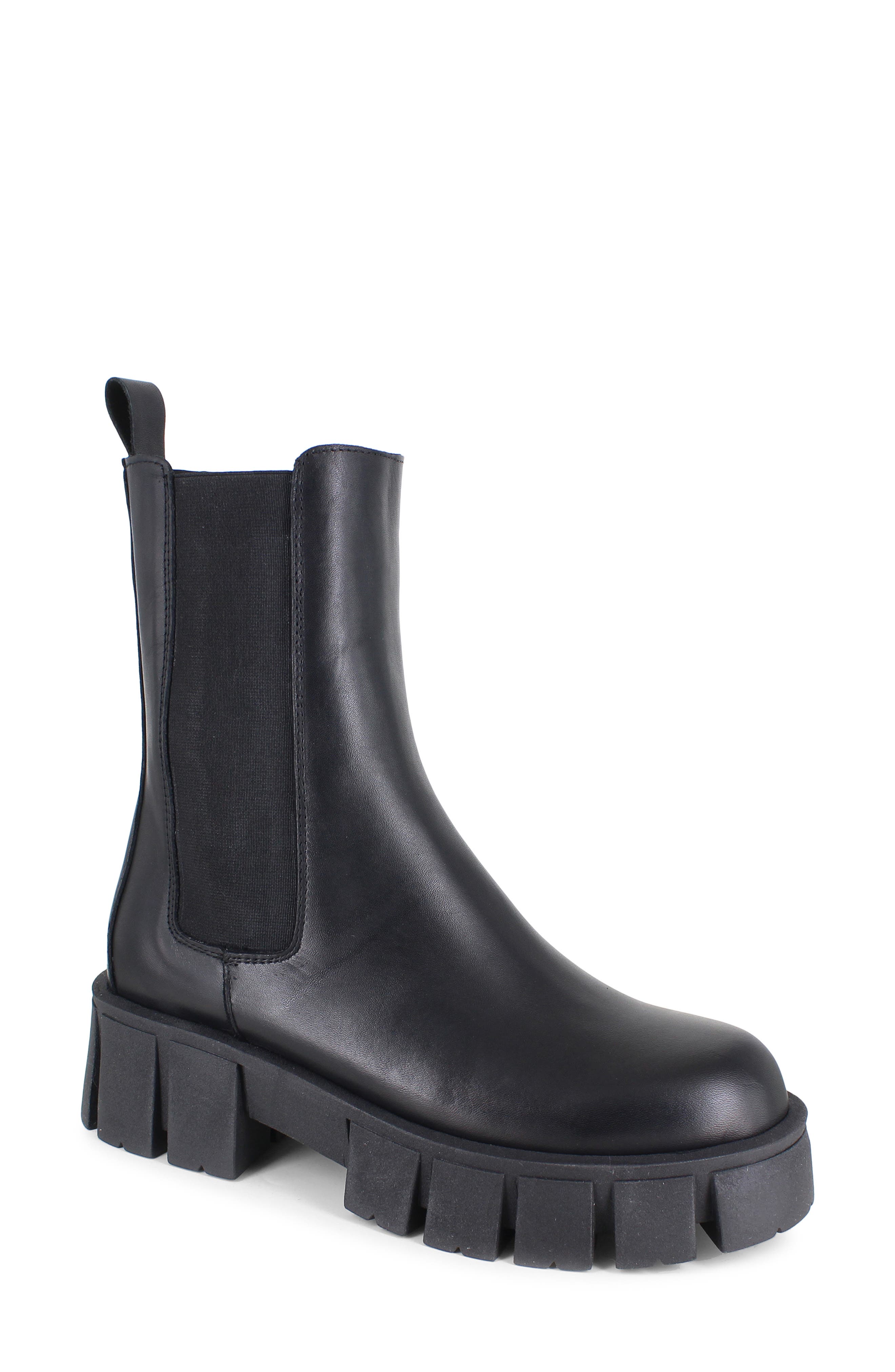ZIGI Miruzka Waterproof Chelsea Boot, Main, color, Black
