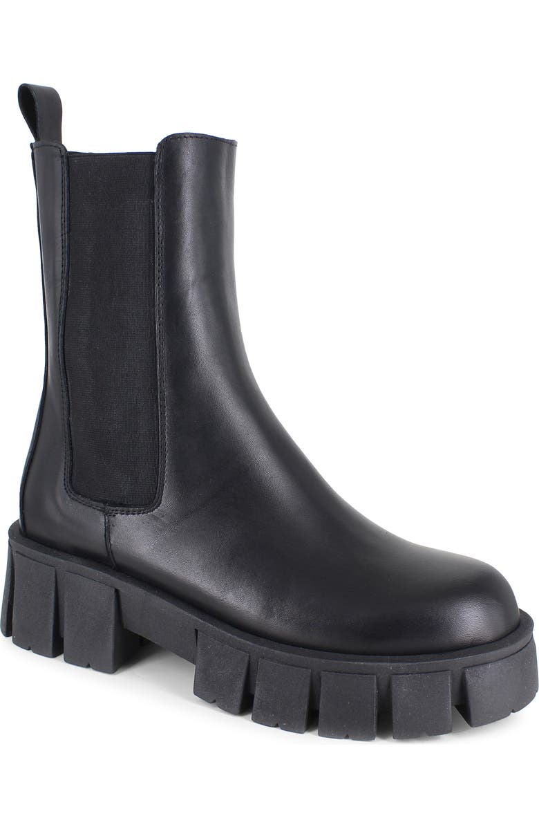ZIGI Miruzka Waterproof Chelsea Boot, Main, color, Black