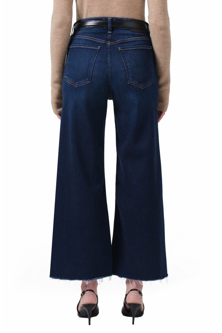 Lyra High Waist Ankle Wide Leg Jeans, Alternate, color, LOTUS