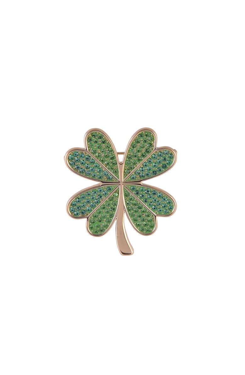 Hallmark Four Leaf Clover Pin, Main, color, Green