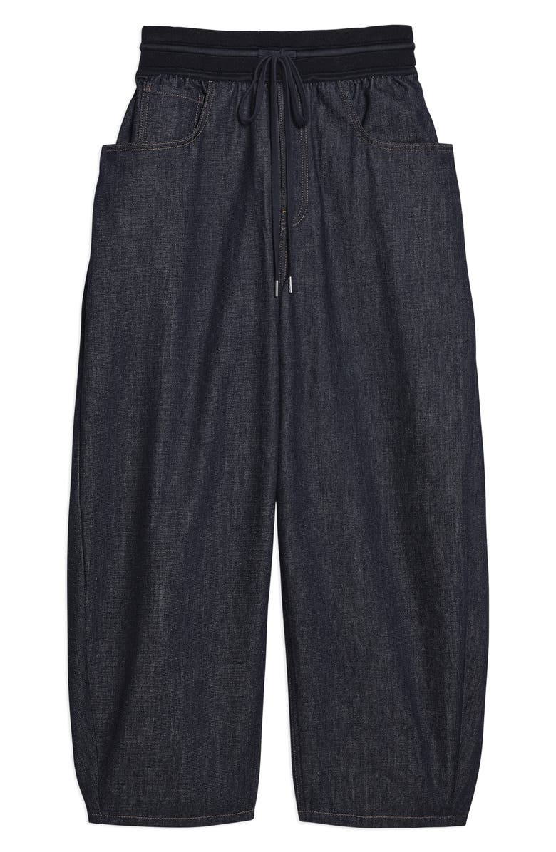 Helmut Lang Cocoon Nonstretch Denim Barrel Leg Jeans, Alternate, color, 