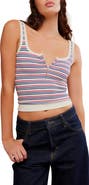 Free People Simply Soft Stripe Tank