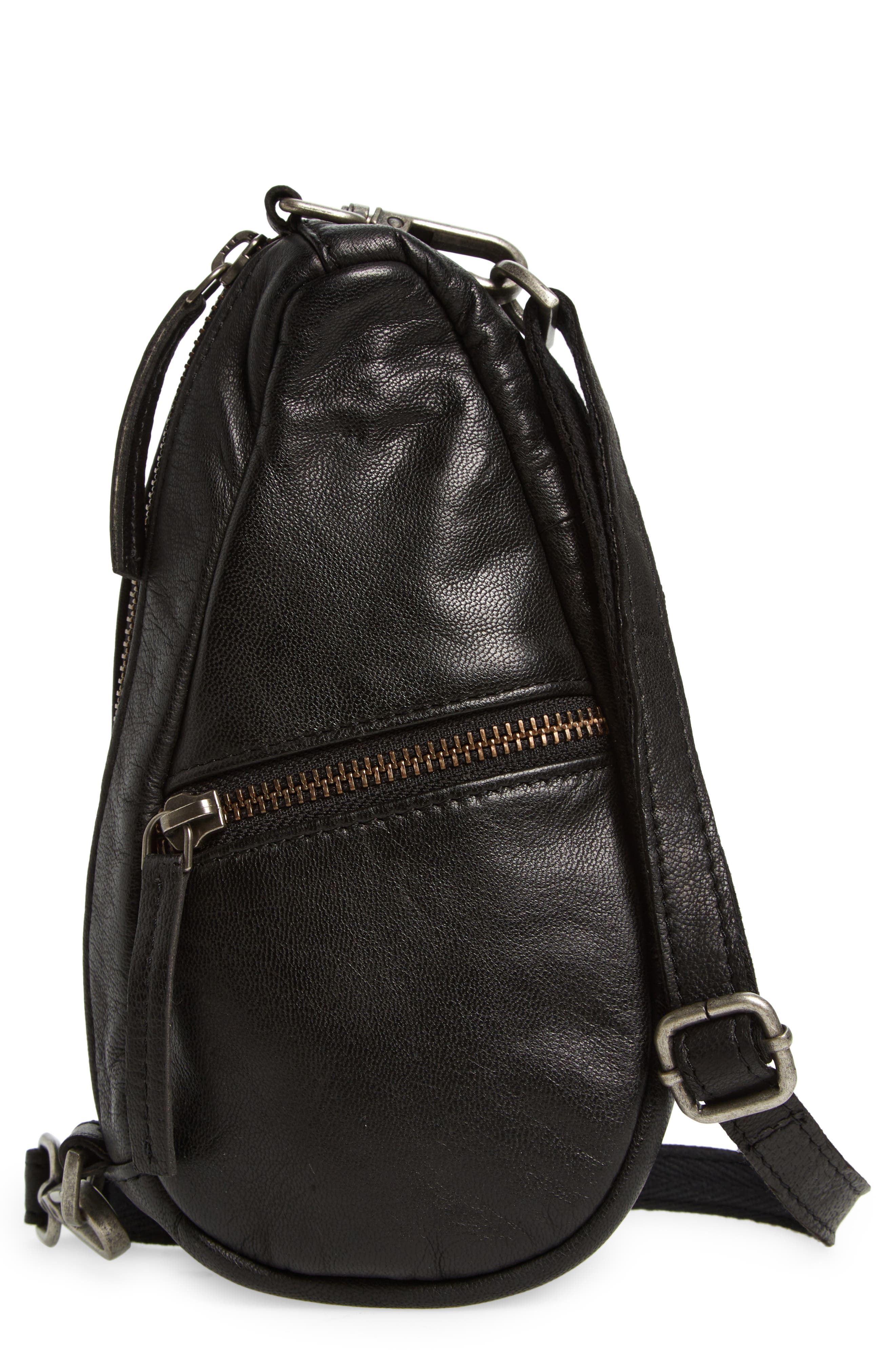 Free People Mini Coffee Date Leather Crossbody Bag, Main, color, 