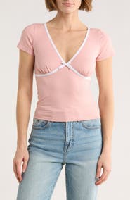 Motel Tasnia V-Neck Top