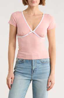 Motel Tasnia V-Neck Top