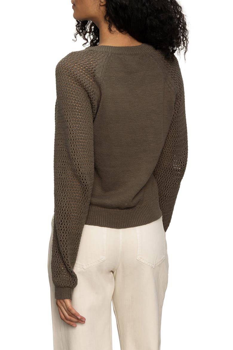 Perfect Time Cotton Sweater, Alternate, color, KALAMATA