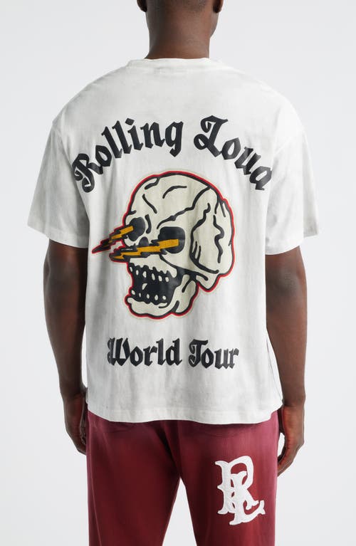 Rolling Loud Pit Crew Graphic T-shirt In White