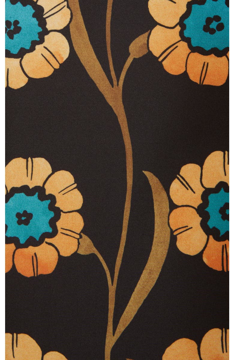 La DoubleJ Short Artemis Dress Daisychain Black, Alternate, color, 