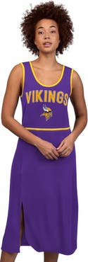 G-III 4HER BY CARL BANKS Women's G-III 4Her by Carl Banks Purple Minnesota Vikings Center Field Maxi Dress