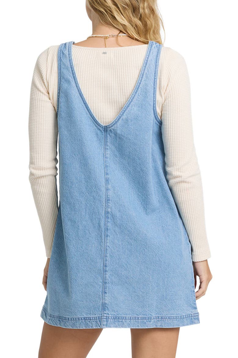 Lyla Saltwashed Minidress, Alternate, color, SEA BLUE