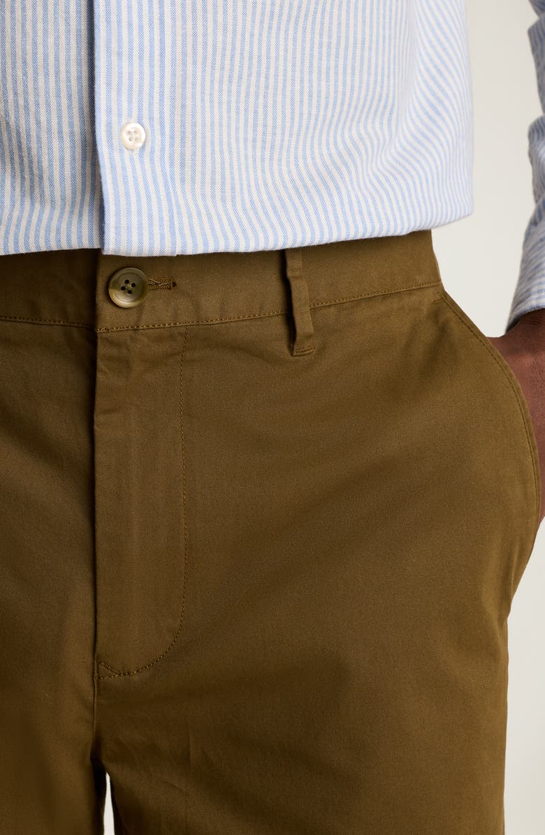 Bonobos Stretch Cotton Chinos, Alternate, color, Dark Olive