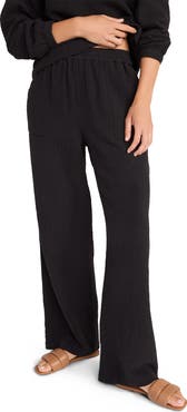 Haven Well Within Textured Cotton Gauze Pants