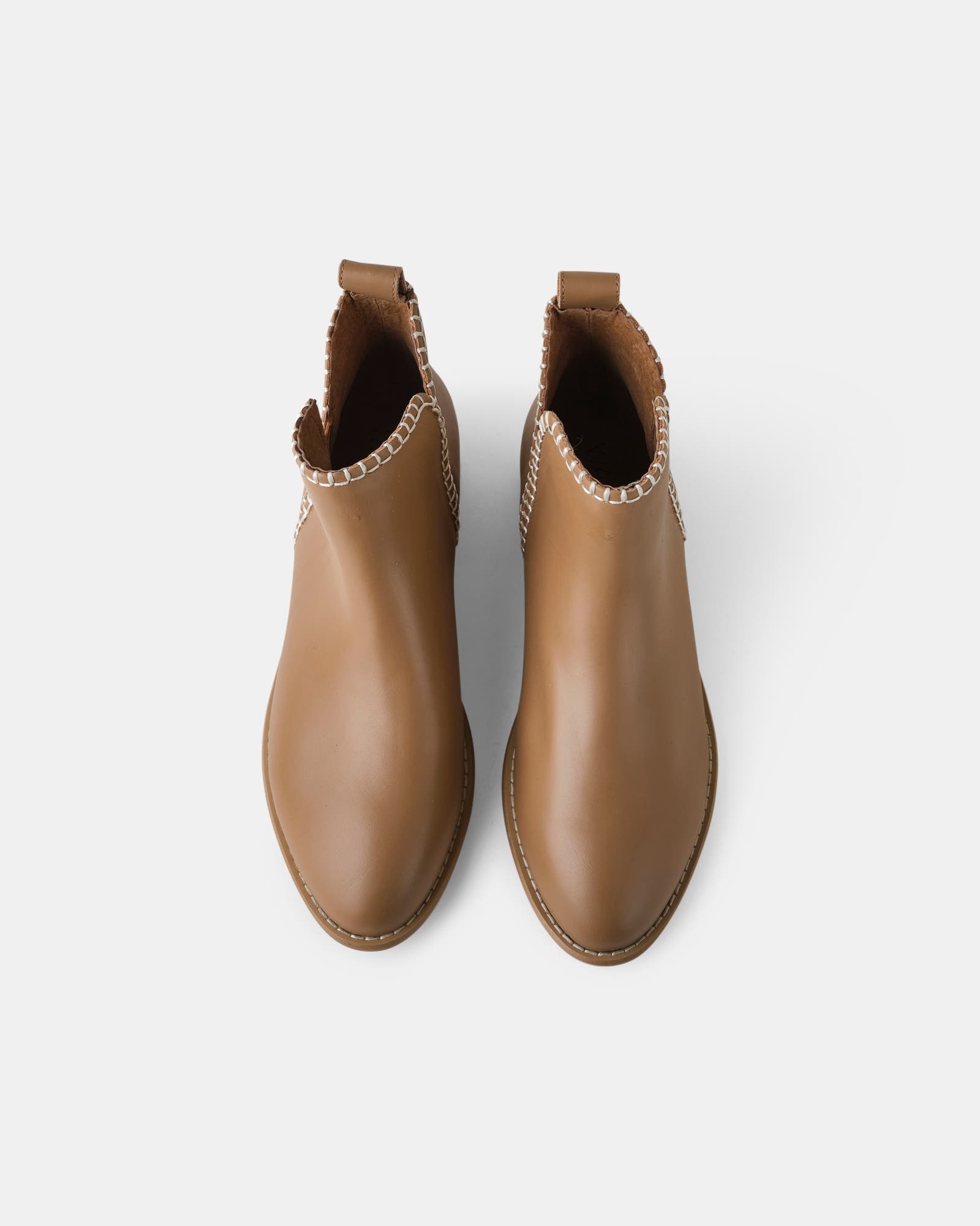 Walnut Melbourne Douglas Stitch Leather Boot, Alternate, color, 