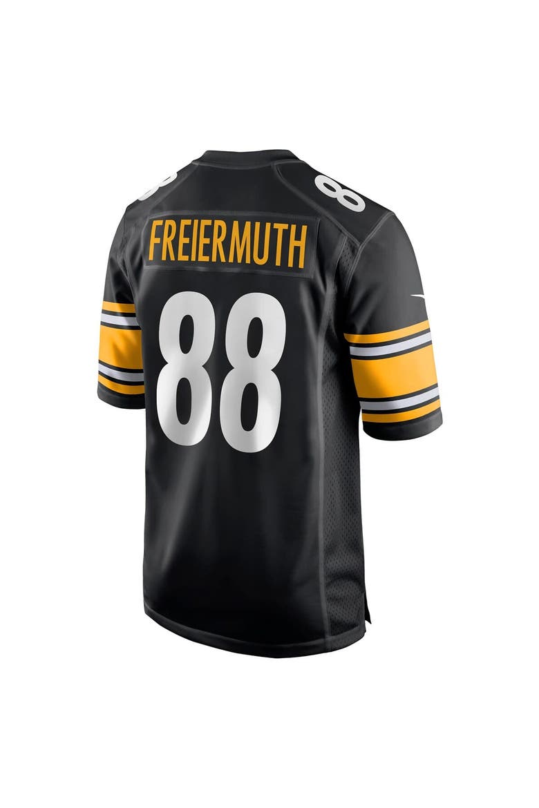 Men's Nike Pat Freiermuth Black Pittsburgh Steelers Game Jersey, Alternate, color, Black